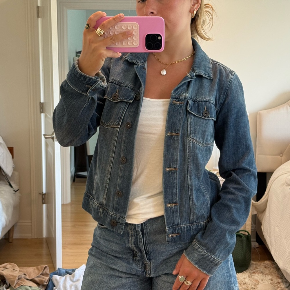 PAIGE Blue Jean Jacket